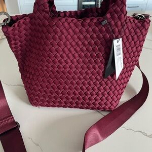 NWT Naghedi St Barthes Mini Tote Bag Rosewood